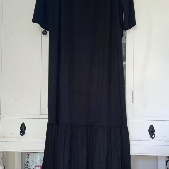 NWT long black dress 3X - Picture 4 of 6